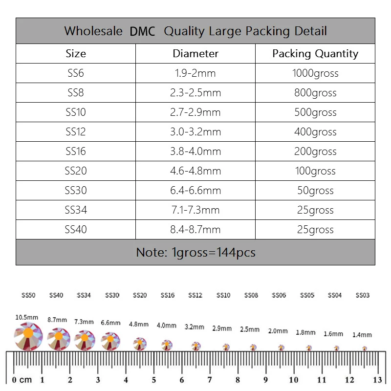 Черный бриллиант Большая упаковка DMC Hotfix стразы Flatback стразы горячей фиксации стеклянные стразы железо на стразы Y0382