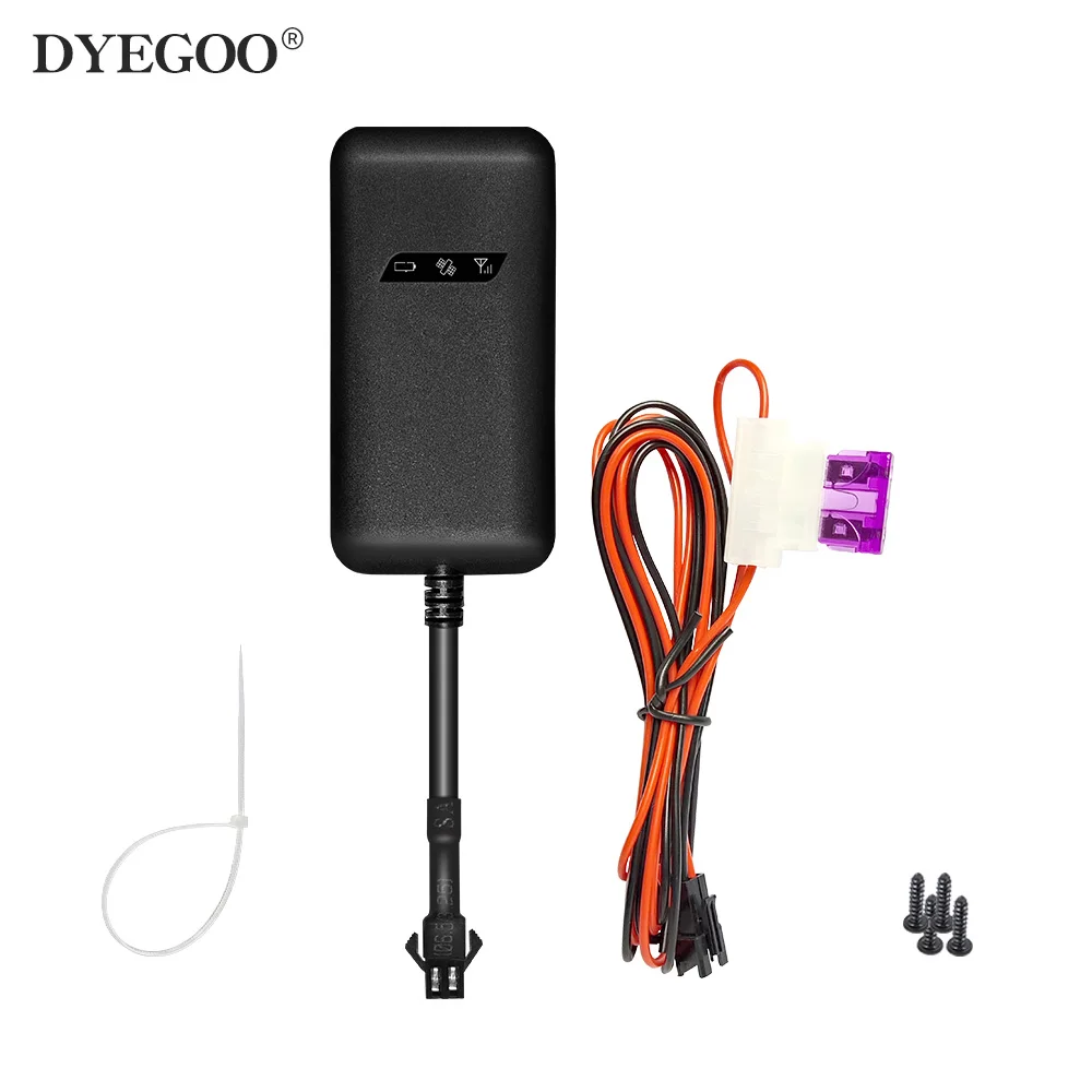 GT02M  DYEGOO Vehicle Motorcycle Car GPS Tracker  Real Time Tracking High Speed Platform Android Apple APP