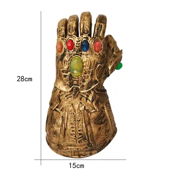 

Marvel Avengers Thanos Gloves Children Toy Gift 28cm Glowing sound gloves