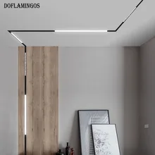 Магнитная комбинированная лампа 12 Вт 90 120 градусов светильник линейный внутренний Магнитный светодиодный светильник для магазина домашний Точечный светильник ing