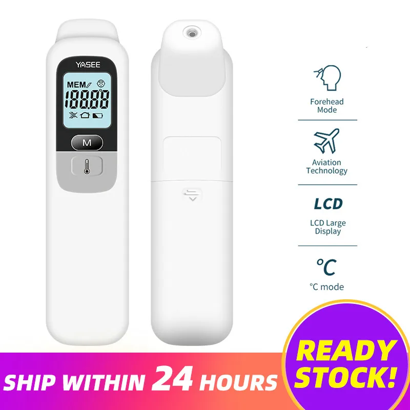 

2020 Muti-fuction Baby Digital Thermometer Infrared Forehead Non-contact Infrared Termometro With LCD Backlight Termometr