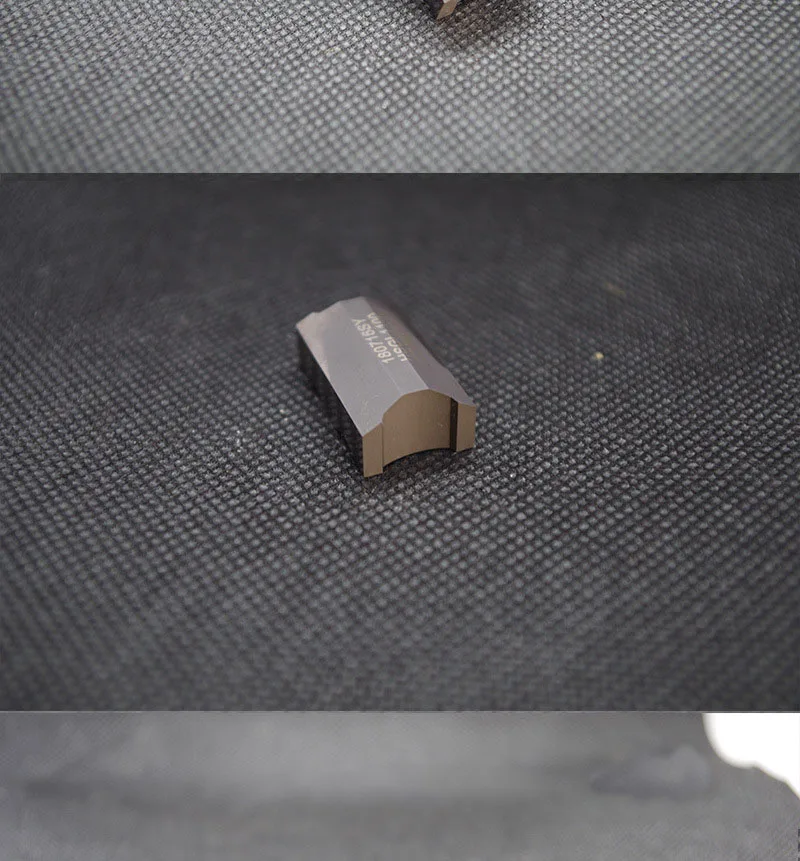 Custom Shaping of Spherical Cutter for Bearing Outer Ring of Cermet Blade Construction  Lathe Tooling