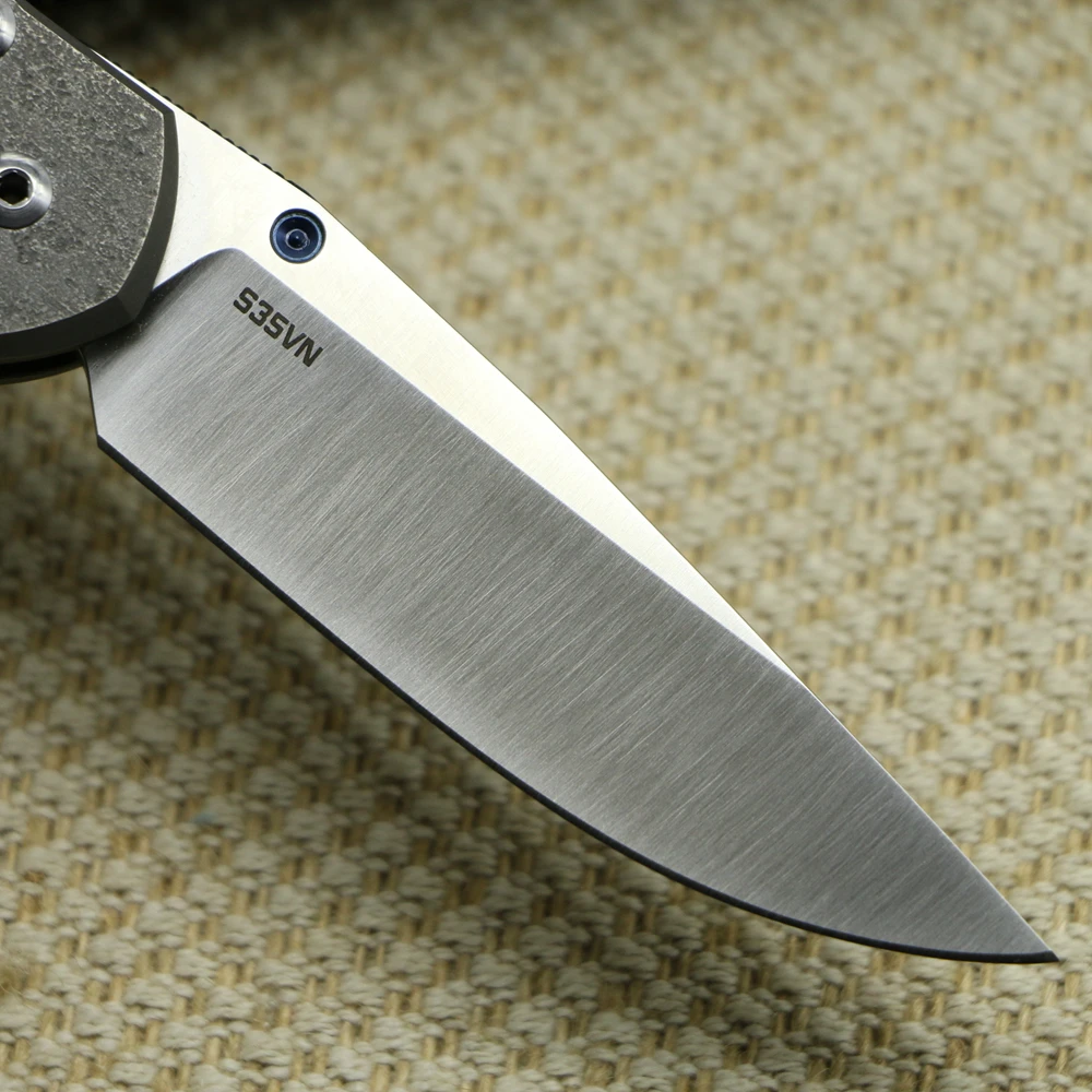 Kanedeiia Малый Sebenza 21 складной нож(2,9") S35VN лезвие титановая ручка универсальный инструмент для кемпинга и охоты карманные ножи для выживания