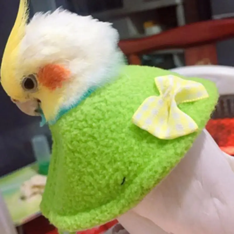 Traje de vuelo de tela para loro y pájaro, ropa de ave Adorable, para verde, mejilla, conuro, periquito, Cockatiels, palomas, mascota mediana grande, pájaro