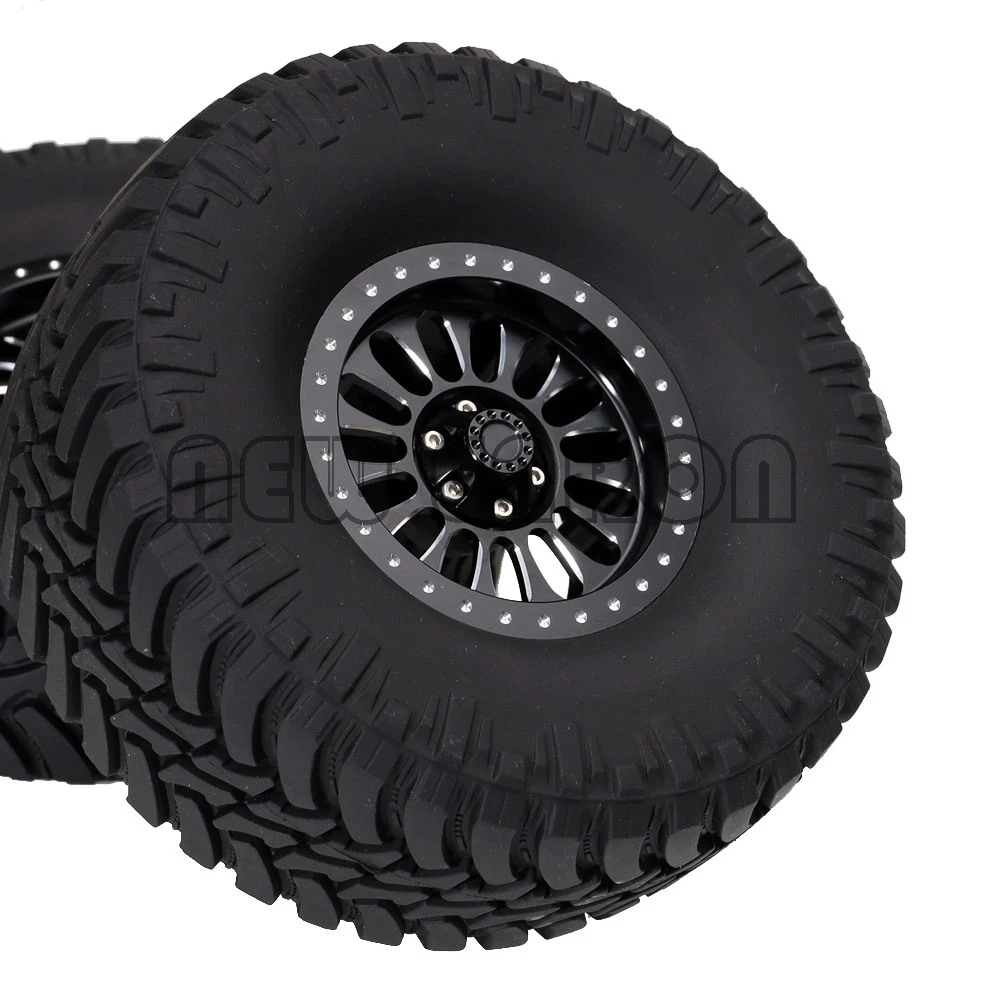 Новые алюминиевые шины ENRON 2 &quot4P 130 мм и обода ступицы колеса Beadlock для 1/10 RC Crawler YETI