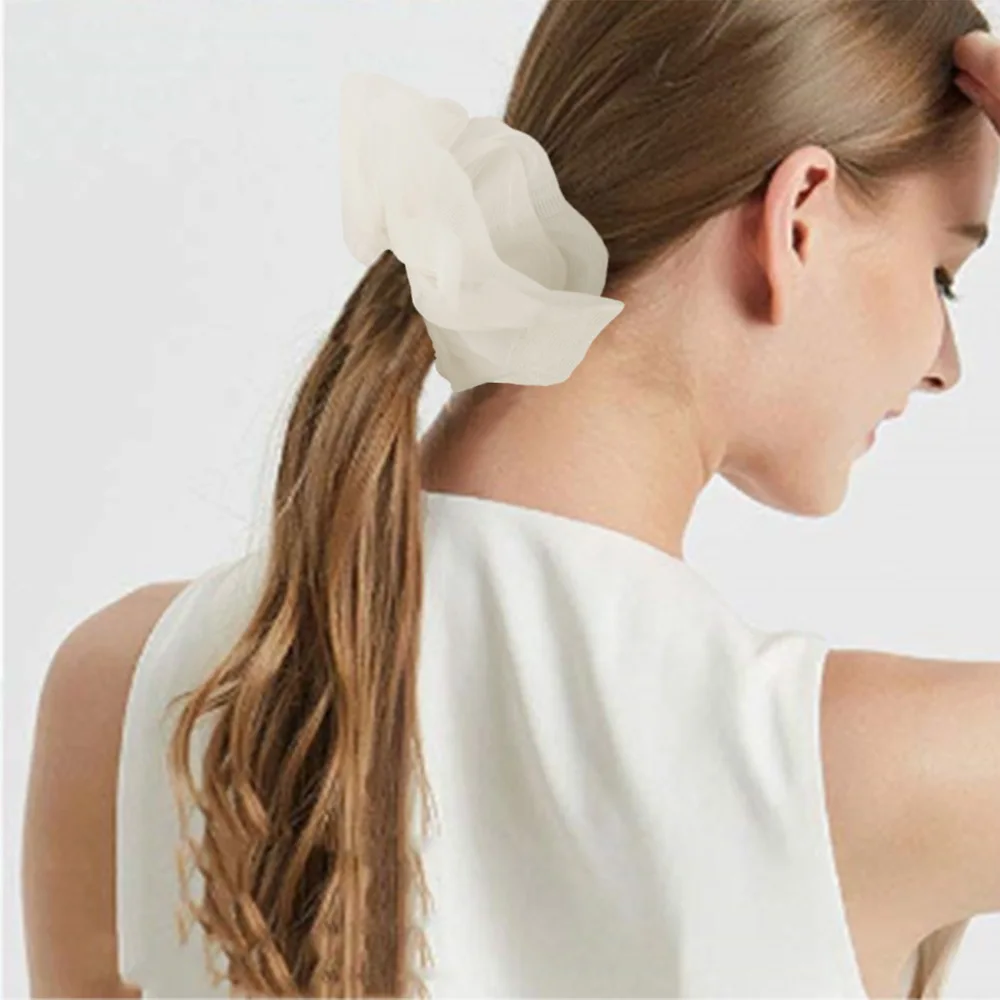 Новые модные элегантные полупрозрачные сетчатые резинки для женщин и девушек