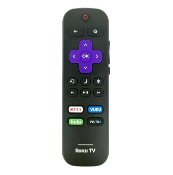 

New Original 101018E0016 For PHILIPS Roku TV IR Remote Control With Netflix VUDU Hulu PLUTO TV 32PFL4664 40PFL4662/F7 50PFL4962