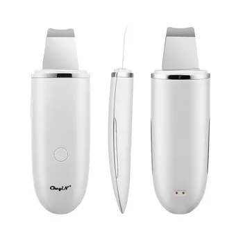 

Facial Scrubber Ultrasonic Ion Skin Scrubber Facial Cleansing Beauty Deep Cleaning Skin Cleaner Massager Skin Lifting Peeling