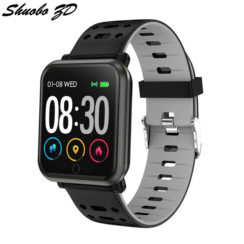 

Smart Bracelet Blood Pressure Measurement Waterproof Fitness Tracker Watch Heart Rate Monitor Pedometer Smart Band Women Men