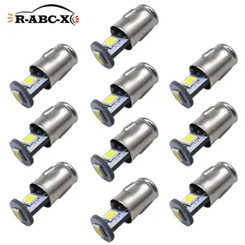 

10 pcs 3030smd BA7S T7 car led bulb Clearance interior dashboard instrument light auto indicator warning lamp AC 12V 150lm 0.3W