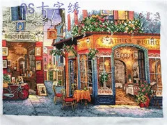 

NN xiaoyi cotton self-matching cross stitch Cross stitch RS cotton comes with no prints European Bistro