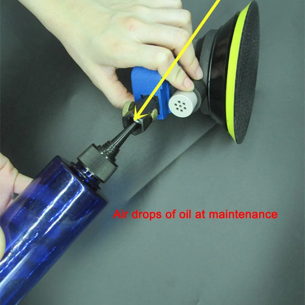5 дюймов Air Sander Электрический полировальный станок пневматический с 10 шт. эффективность наждачной бумаги бытовой и промышленный инструмент