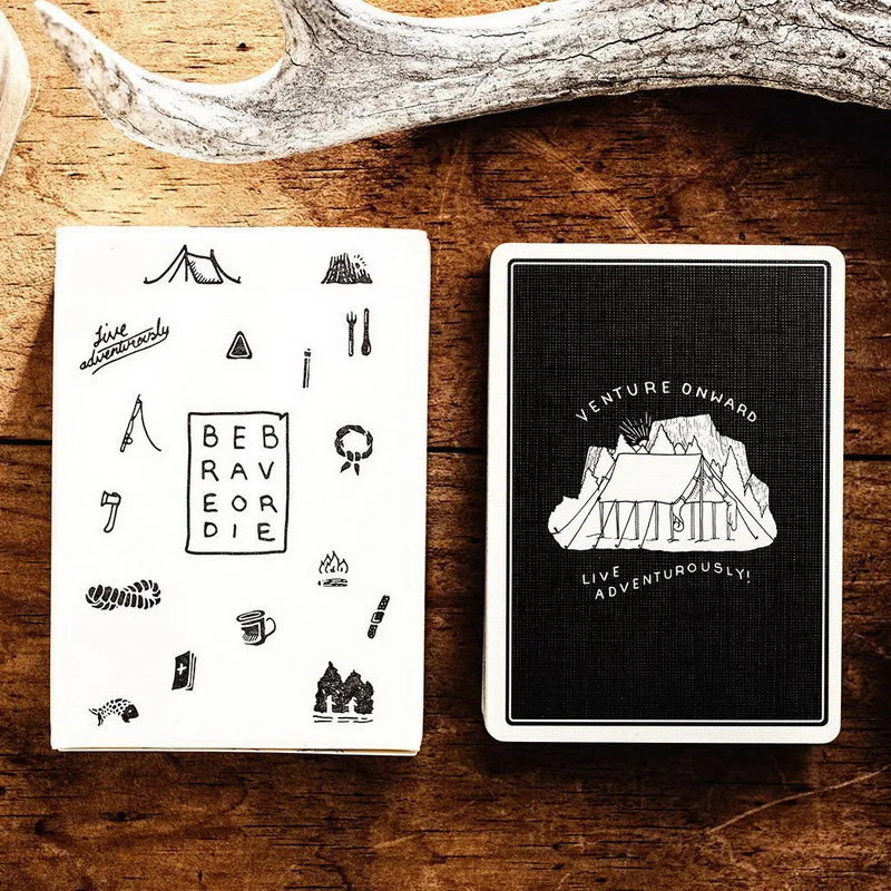 

Hui qi Poker Camp Cards Camp White DD Produced America Import Flower Cut Collection Playing Cards