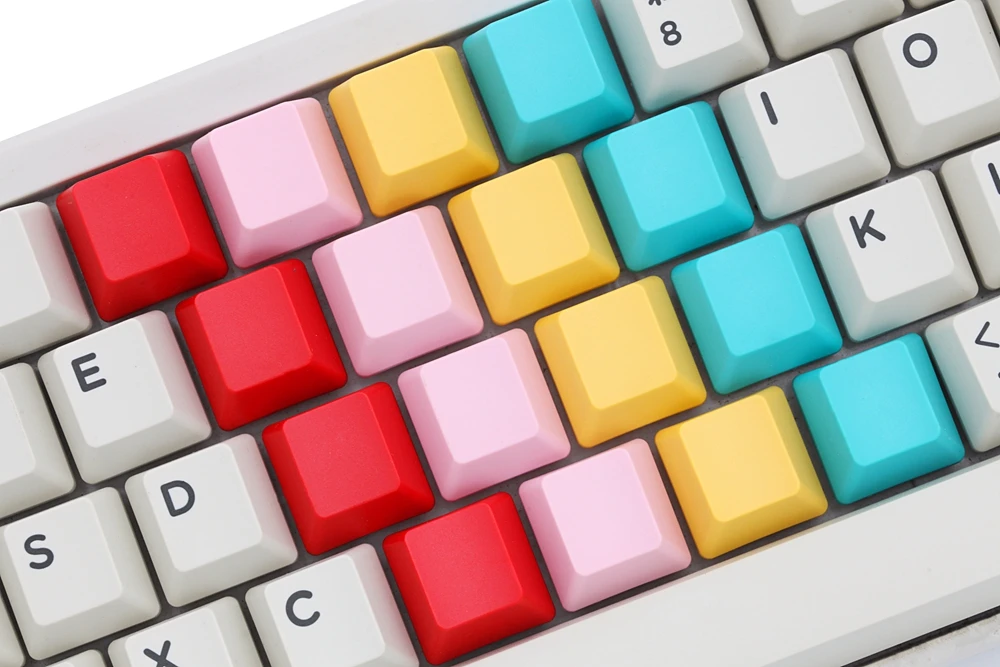 HHKB topre PBT пустые брелки пустой 1u 1x r1 r2 r3 r4 для diy игровой механической клавиатуры красный зеленый розовый желтый