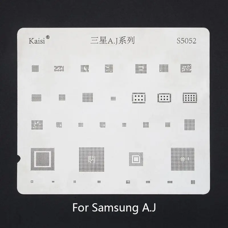 1 шт. IC чип BGA трафарет наборы набор припоя шаблон для samsung S8 Edge/S7/S7 Edge/S6/S6 Edge/S5/S4/S3/A.J/Note6/Note5/No - Цвет: I