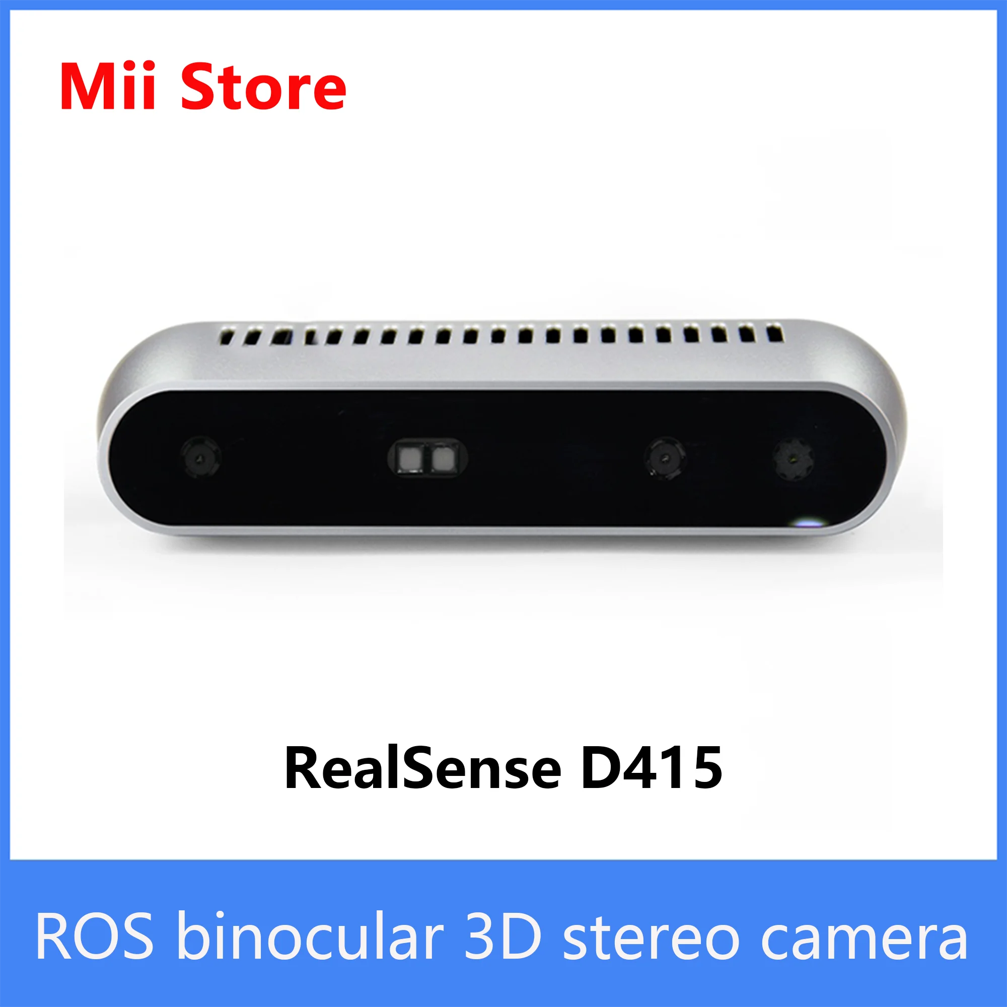 

RealSense Depth Camera D415 Awareness Virtual/Augmented Reality and Drones ROS binocular 3D stereo camera