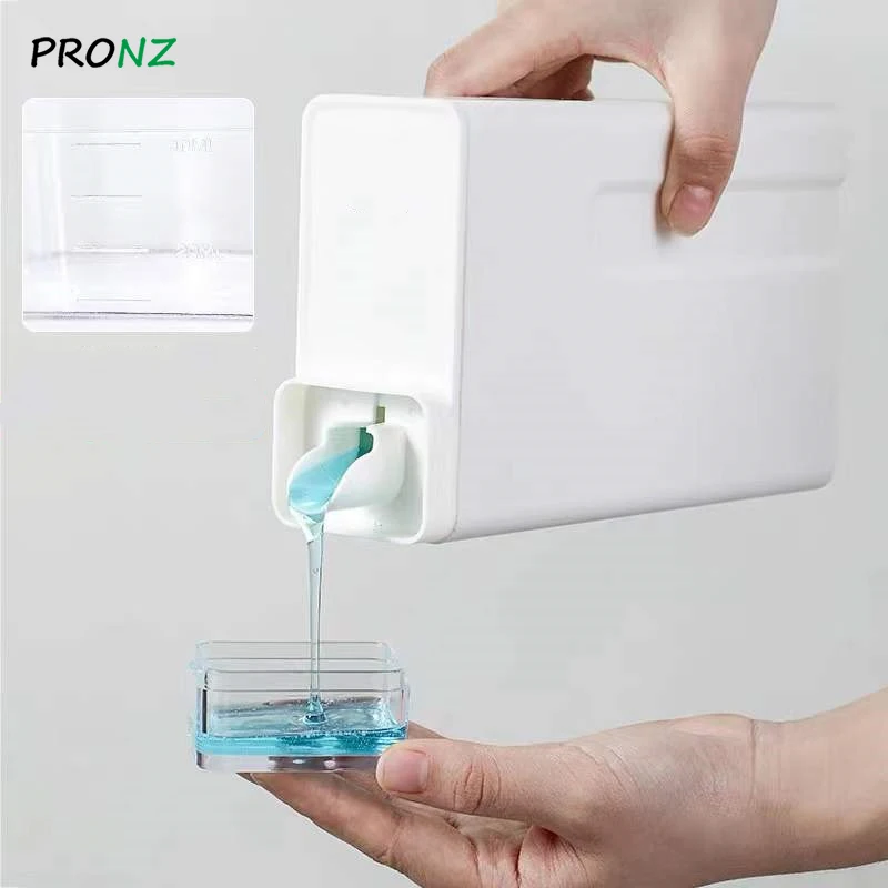 1000ml Laundry Detergent Sub Bottles Large Capacity Softener Storage