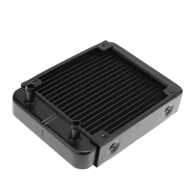 Water Cooling Radiator 120mm 18 Tubes Aluminum alloy Computer Water Cooling Radiator Heat Sink For PC Water Cooling System