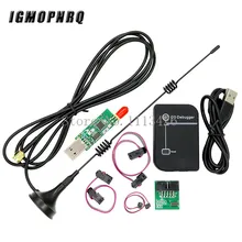 Cc2531 emulador de zigbee cc-depurador usb programador cc2540 cc2531 sniffer com antena bluetooth módulo conector cabo downloader