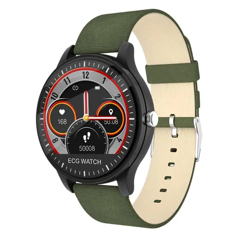 green berets S10 Bluetooth Смарт-браслет часы монитор с ЭКГ PPG фитнес-трекер IP67 Smartwatch встряхивание и фотографирование мониторинг сна - Цвет: green berets