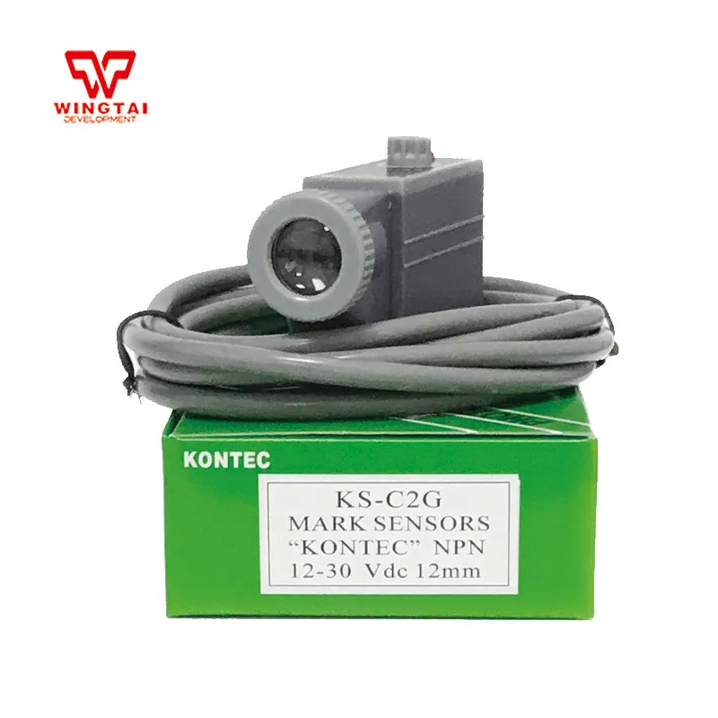 Kontec Photoelectric Switch KS-C2G NPN  12mm 12-30VDC Red LED IP66 NIB 