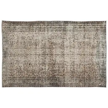 

Handmade Natural Vintage Turkish Area Rug 184x281 Cm-6'0''X9'3''