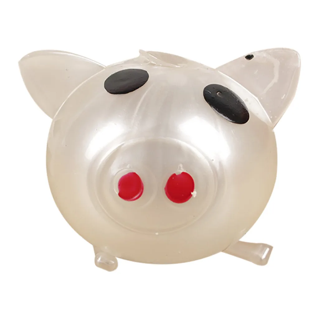 1 шт. Jello Pig милый Антистресс Splat водный мяч-свинка вентиляционная игрушка вентиляционная липкая свинья детские Игрушки Антистресс Игрушки для детей