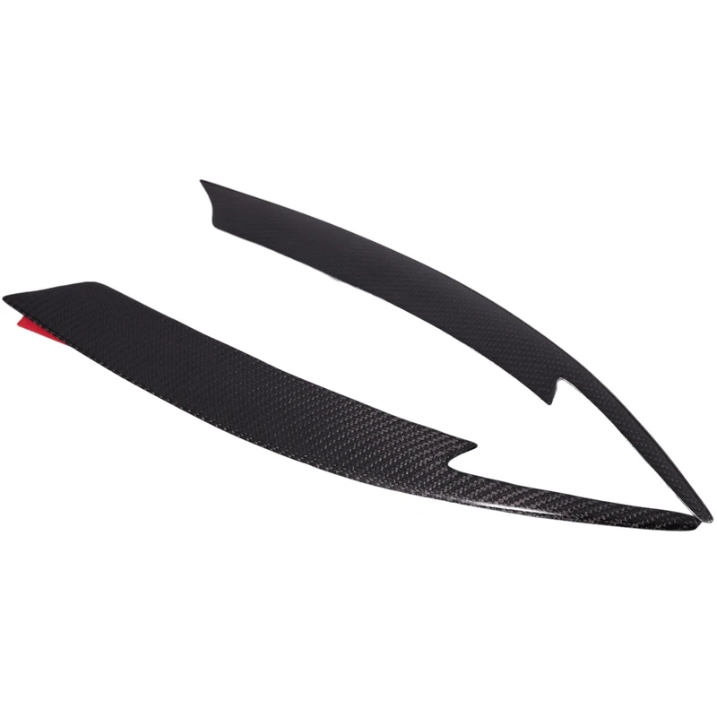 

Carbon Fiber Headlight Eyebrows Cover Trim Fit for Subaru Impreza WRX STi X 10Th 2008-2010