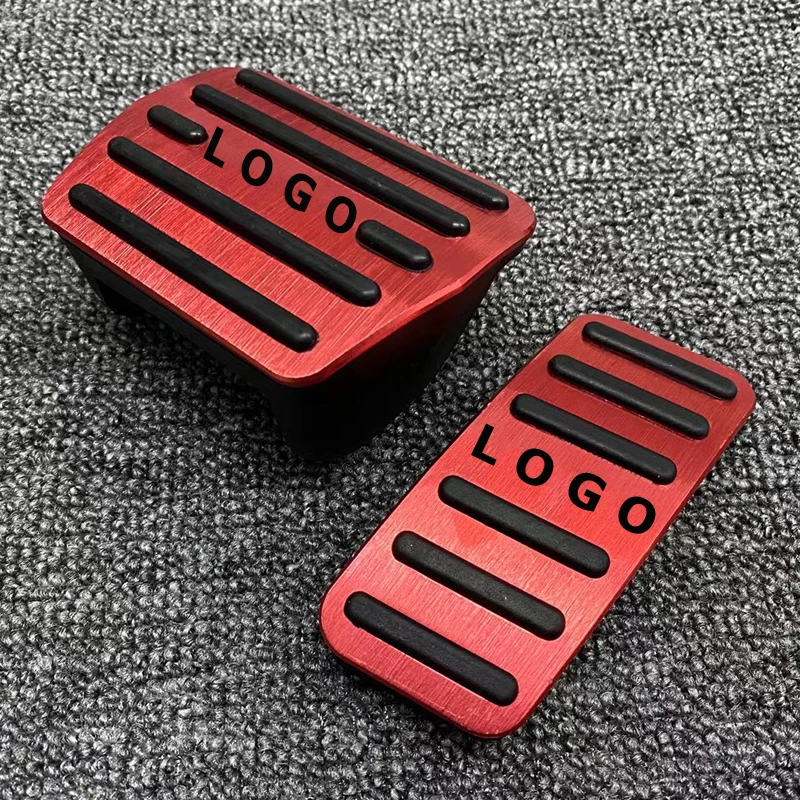 Footrest Pedal for Volkswagen Tiguan L Car Brake Fuel Accelerator Pedals Covers Pad Interior Accessory