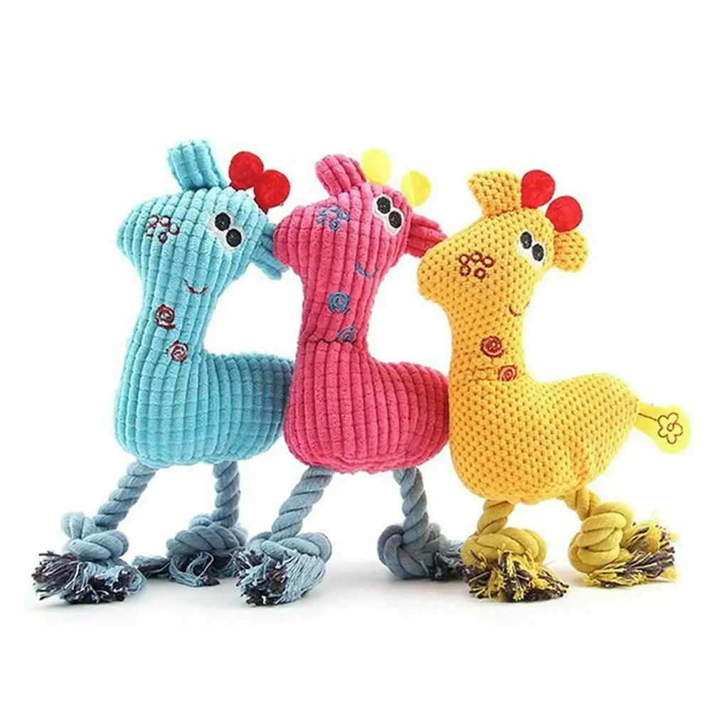 Забавные игрушки-Жвачки для кошек и домашних животных, плетеная веревка для домашних животных, нестираемые зубы, чистка зубных протезов, щенков, домашних животных, горячая пищалка, мягкие плюшевые игрушки для игр
