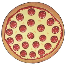 Фруктовая серия пончики арбуз пляжное полотенце полиэстер принт круглый Пляжный коврик одеяло Приморский Подушка шарф