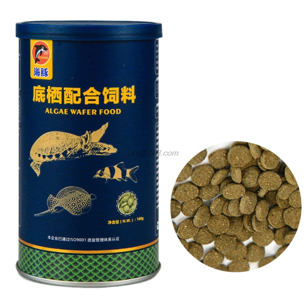 Spirulina Veggie Algae Wafers Tablets Fish Food Tropical Feed Home Aquarium | Дом и сад