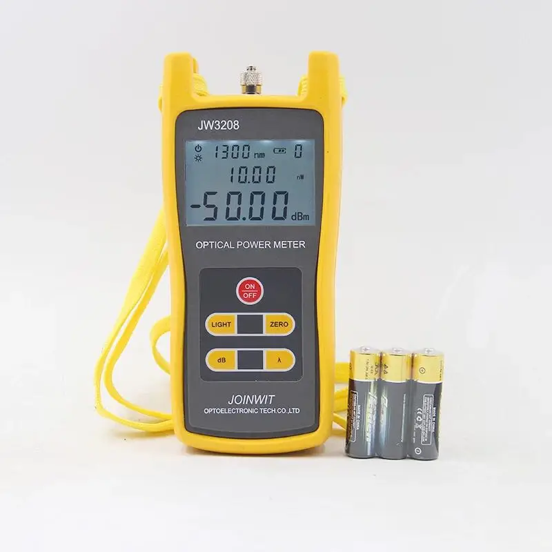 

JW3208A Fiber Optic Power Meter -70~+3dBm with LC FC SC Connector