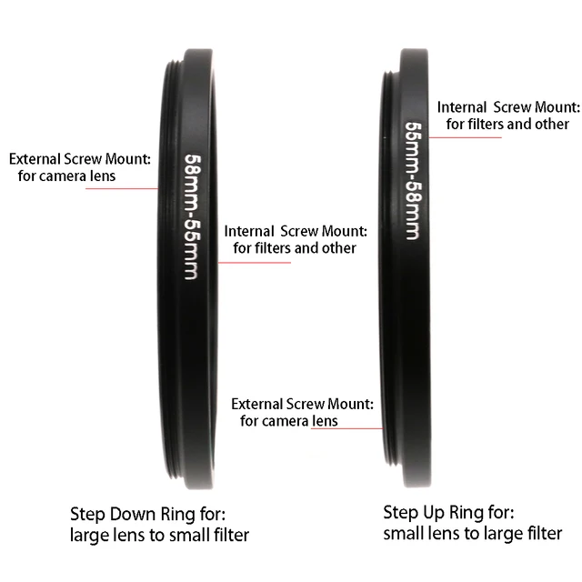 thumbnail image 2 of Cavision 72 To 82mm Threaded Step-Up Ring AR82-72D6 B&H Photo 2 of 7
