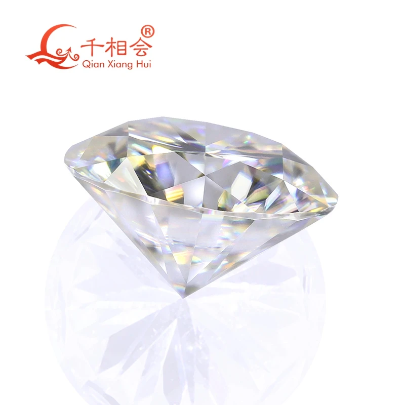 3mm to 12mm DF color white Round Brilliant cut moissanites loose stone 4 Hfc4c1914e03a4bd1aa3a92dda31ecc41L