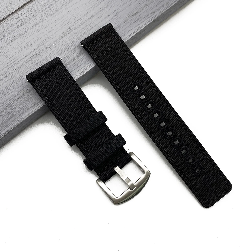 

Nato Nylon Watch Strap 20 22mm Watchband Thick Canvas Watch Band For Brand Watches Bracelet Quick Release Watch Band Accessories