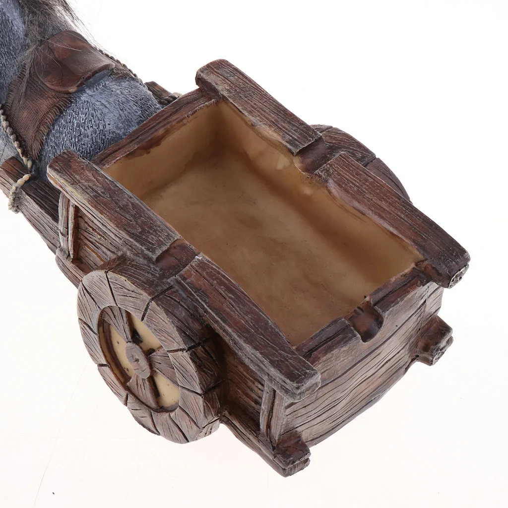 Donkey Shaped Cigarette Cigar Ashtray Tabletop Ash Tray Small Items Container Holder Resin
