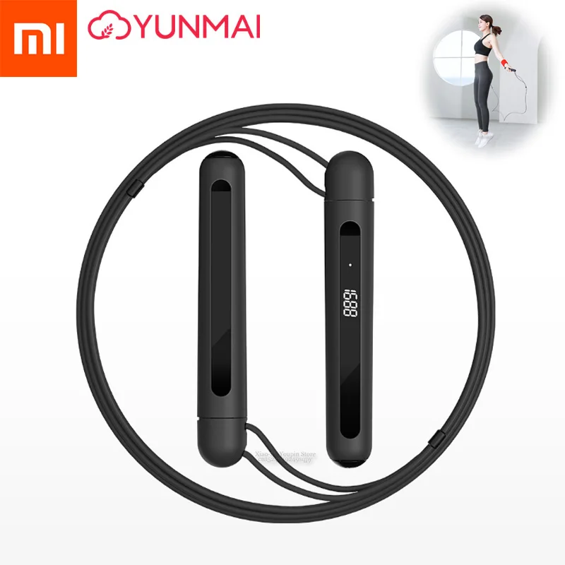 

Xiaomi Yunmai Smart Sport Skipping 3M Wire Rope Control Skipping 360 Degree Sensor Smart App for Sports Social Intercourse