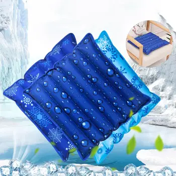 

Summer Therapy Insert Sleeping Aid Pad Mat Muscle Relief Cooling Gel Pillow Ice Pad Massager Water Pillows Added
