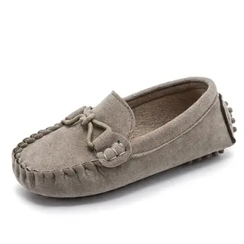 

Kids Leather Shoes Baby Casual Shoes Girls Loafers All Sizes 21-35 Boys Slip-on Soft Breathable Sport Shoes Girls Party Sneakers