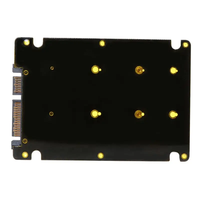 Mini Pcie MSATA SSD до 2,5 дюймов SATA3 адаптер карта с твердым жестким диском чехол из алюминиевого сплава