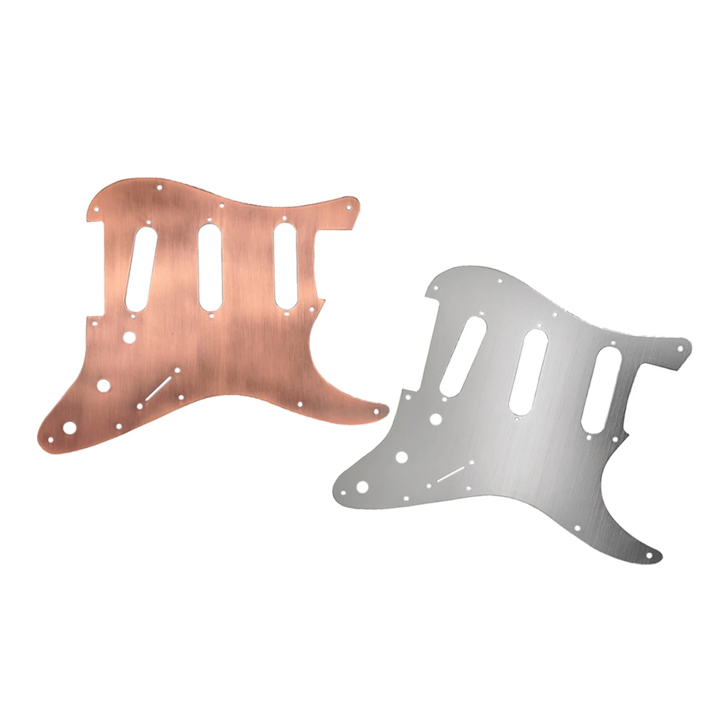 Durable SSS Aluminium Alloy Electric Guitar Pickguard Protector DIY