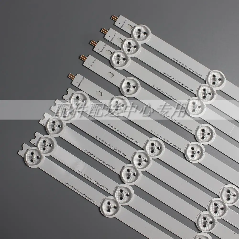 200 шт х светодиодный Подсветка для LG 42LA620Z 42la620v 42LN519C 42LP360C 42LN5400 6916L-1317A 1318A 1319A 1320A 42LN570V 10-светодиодный s 820 мм