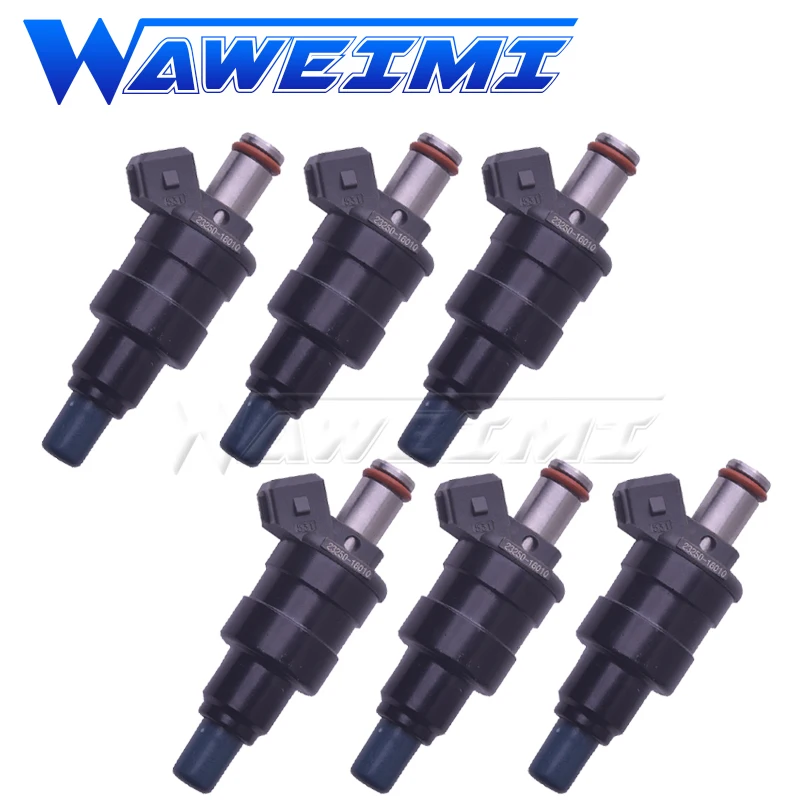 WAWEIMI 6 штук Топливная форсунка Форсунка клапан OE 23250-16010 для TOYOTA COROLLA AE86 1983-1987 2325016010