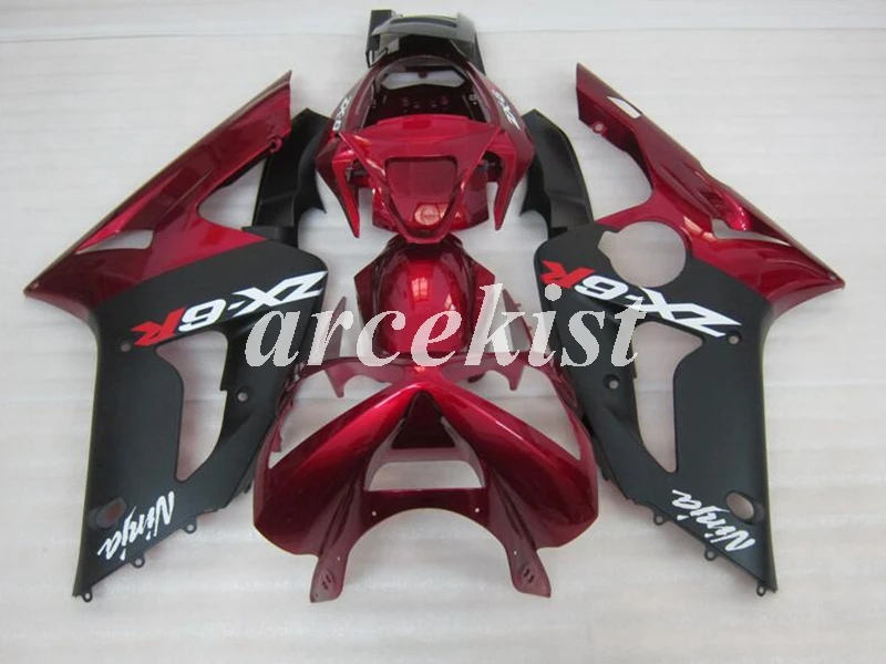Комплект обтекателей для мотоцикла ABS, подходит для kawasaki Ninja ZX6R 636 2003 2004 6R 03 04 ZX-6R, набор для тела на заказ, зеленый, белый