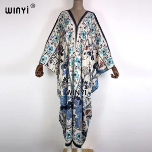 kaftan Printed платье бохо For Women sukienka Design muslim sets Maxi Long Femme Vestidos Summer Autumn Party Elegant Dress