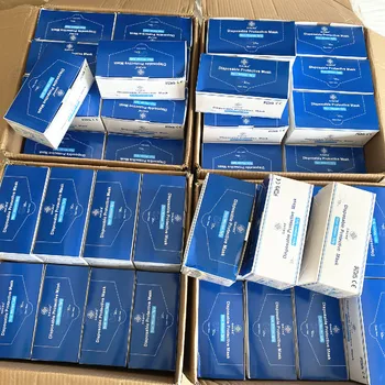 

Single Cse Dust Anti Face Mask 3Layer Filter Cotton Maspue Fashion Earhook Fabrics Mouth Mask