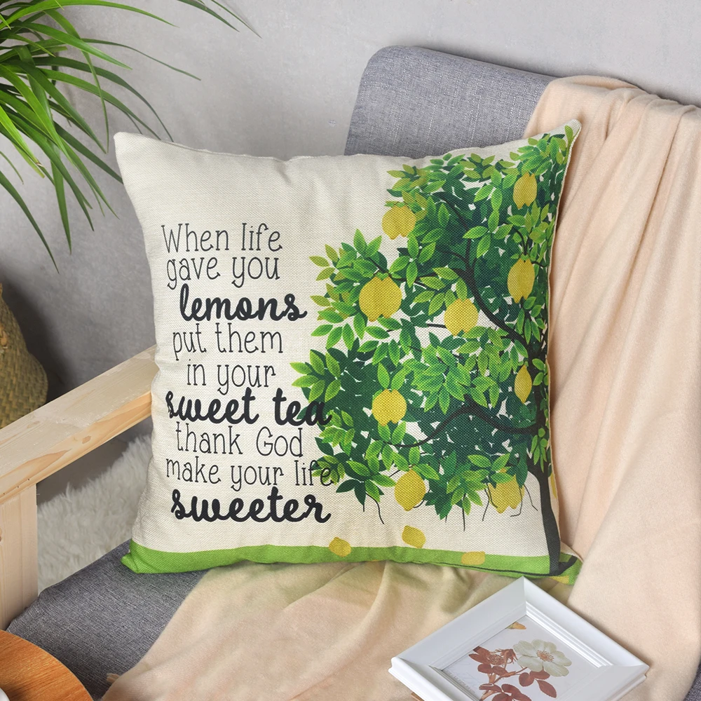 Рисунок 4 - Наволочка с принтом лимона в виде автомобиля