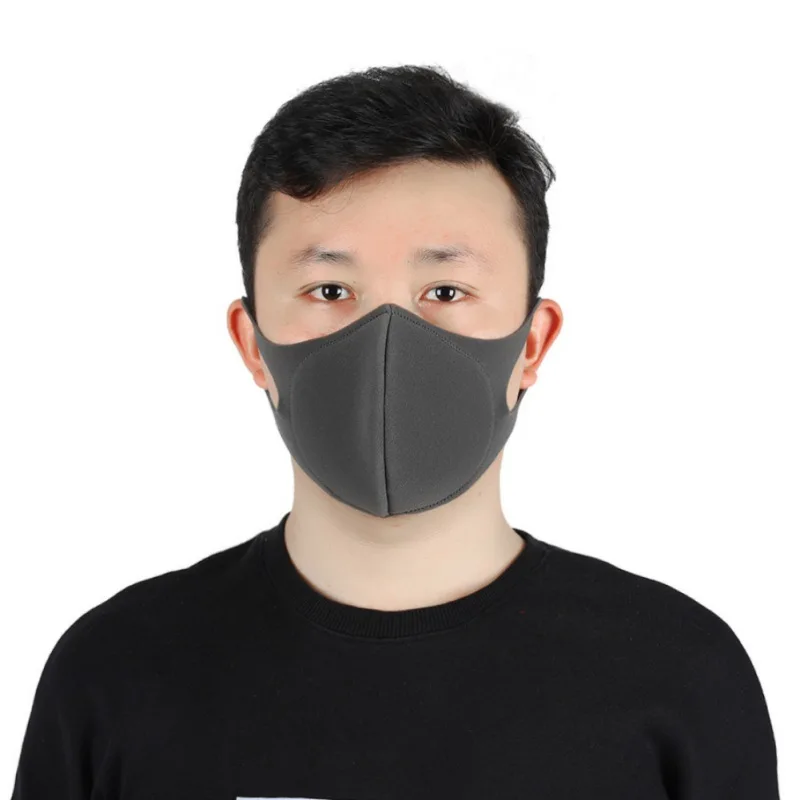 

10 Pcs Washable Mouth Mask Face Mask Dust Mask Outdoor Environment Mouth Mask Facial Respirator Anti-dust Black Masks