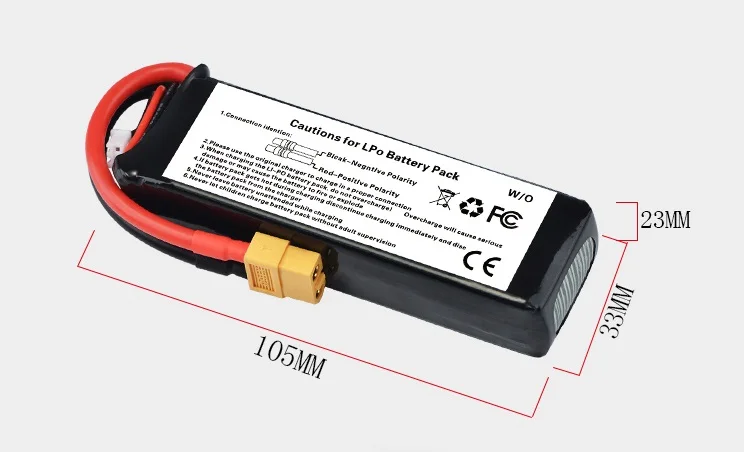 Ewellsold 11 1 В 2200 мАч 3S Lipo аккумулятор XT60 разъем/зарядное устройство для 250 Z 26 RC Qudcopter